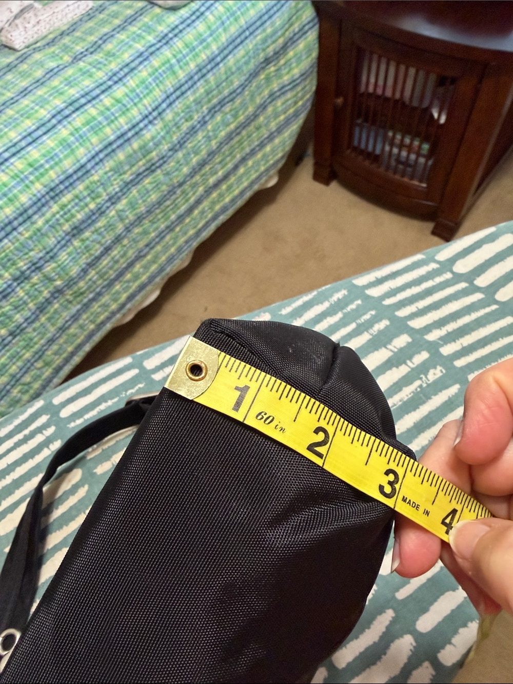 Travelon Black Nylon Crossbody Bag with Adjustable Strap - Picture 16 of 16